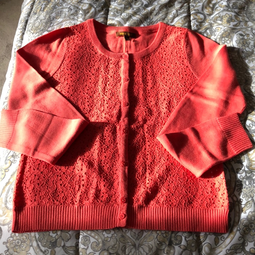 Honey & Hive Floral Detail Cardigan